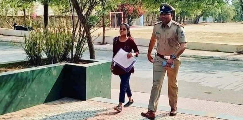 Father Dropped Daughter At Wrong Exam Centre, Gujarat Cop Came To Rescue