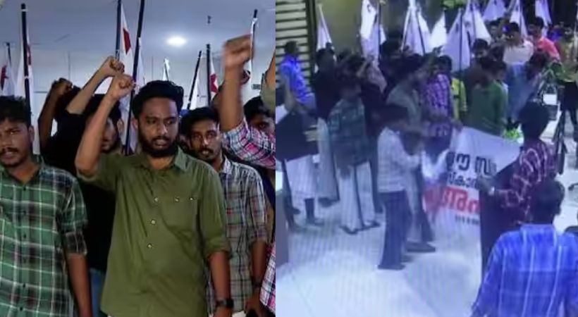 SFI attack in Asianet news