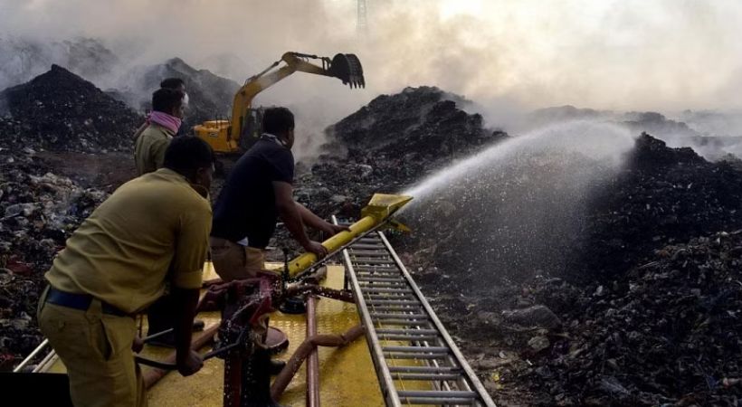 brahmapuram fire