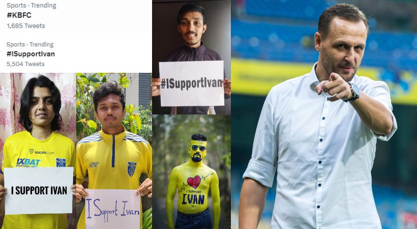 Manjappada campaign for Ivan Vukomanovic trending in Twitter