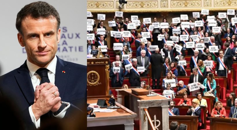 Macron’s Government Survives No Confidence Vote in National Assembly