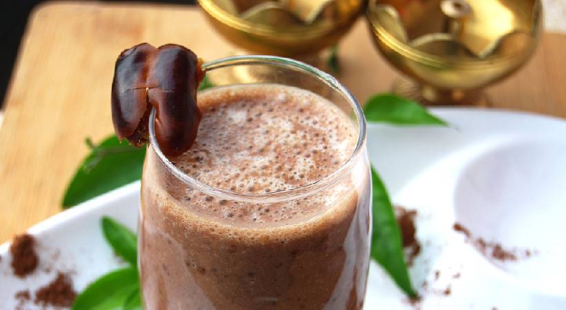 Dates Smoothie Ramadan Fasting Energy Drink