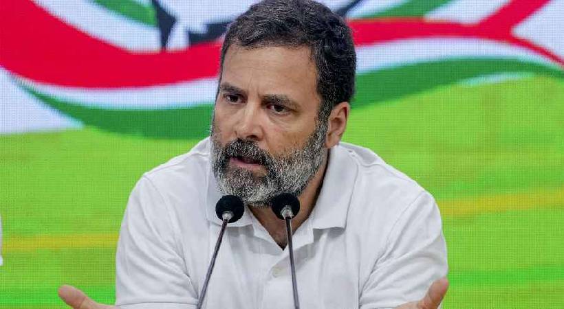 Rahul Gandhi press meet
