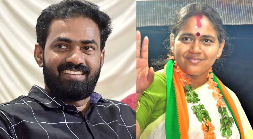 vk sanoj reply to sobha surendran