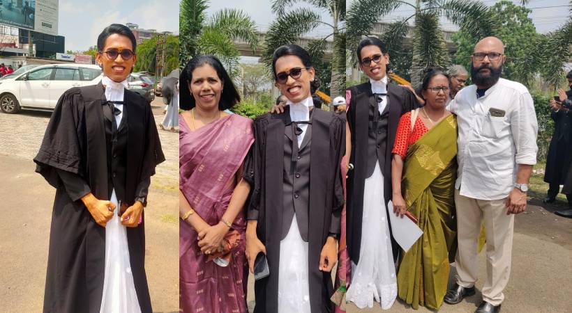 Kerala first transgender Lawyer Padma Lakshmi