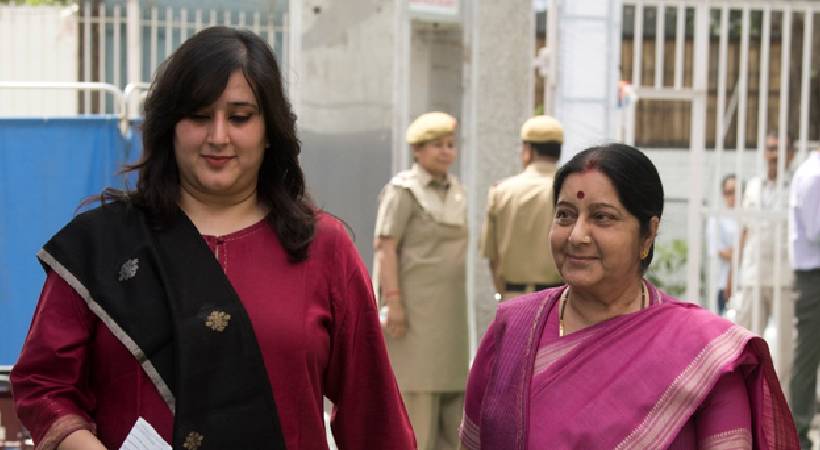 bansuri swaraj enters politics