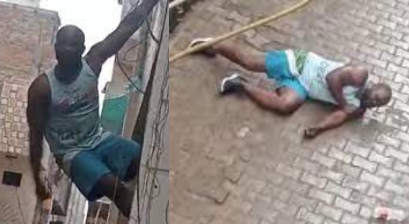 Nigerian Man Jumps From Building In Delhi After Learning About Parents' Death