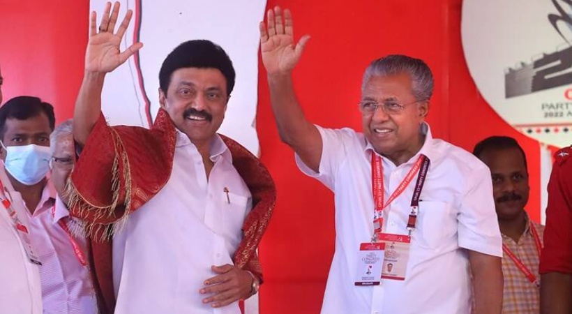 Pinarayi Vijayan and MK Stalin