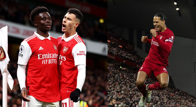 Arsenal and Liverpool