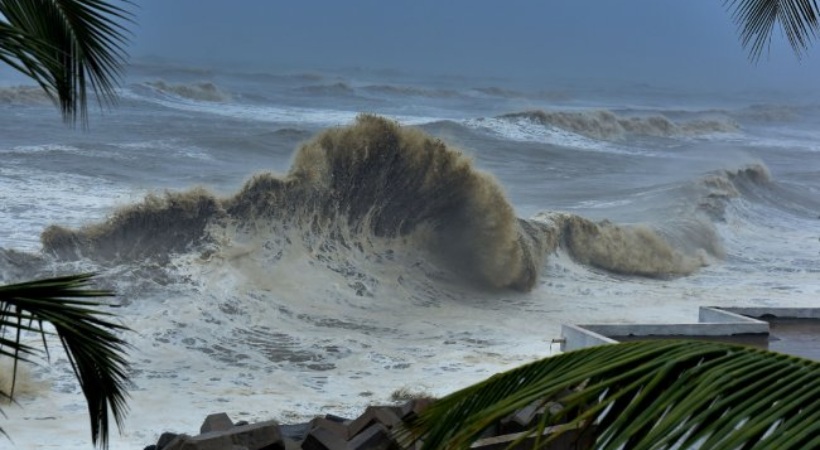 high tide
