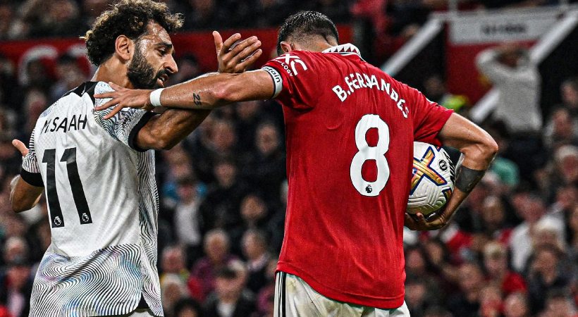 Salah and Bruno Fernandes in Premier League