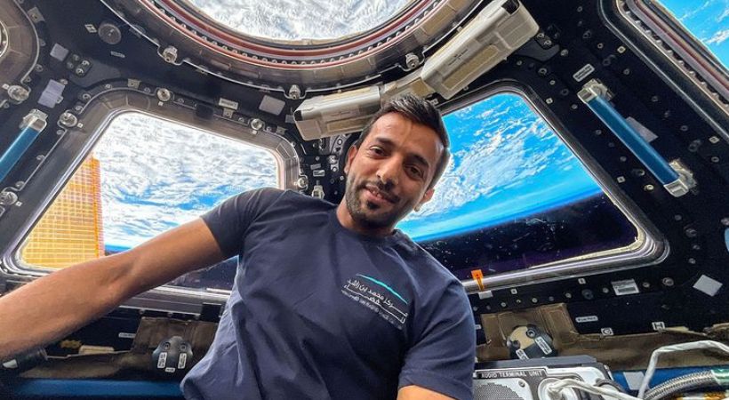 Sultan Al Neyadi shared his first selfie from space