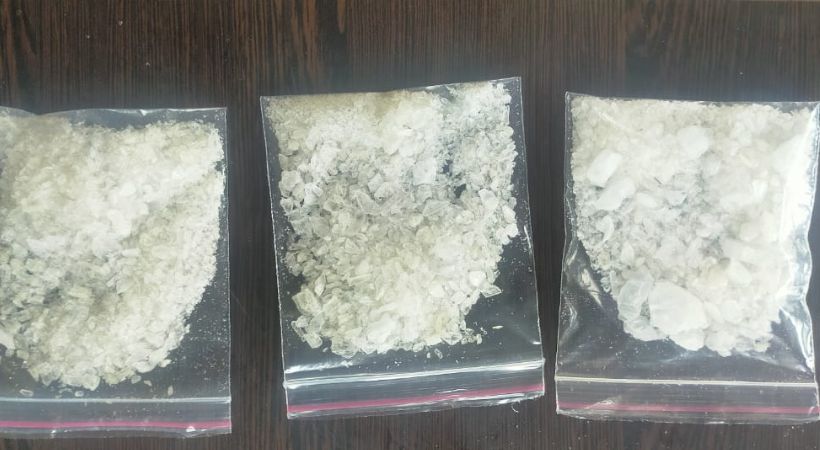 DMA worth Rs 10 lakh in Air Bus; Two arrested