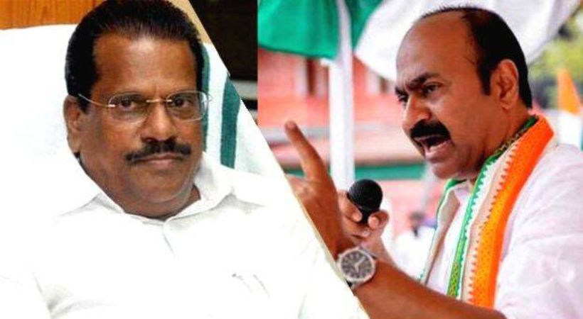 VD Satheesan Criticizing EP Jayarajan