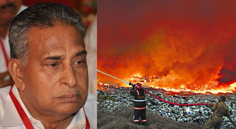 Brahmapuram fire Vaikom Viswan Responds to Allegations