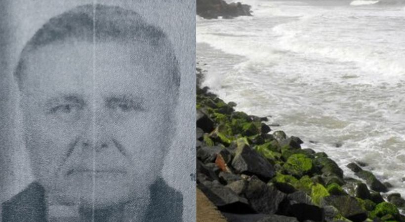 foreigner drowned to death in sea