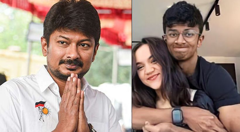 udhayanidhi stalin about his son's pic with girl friend