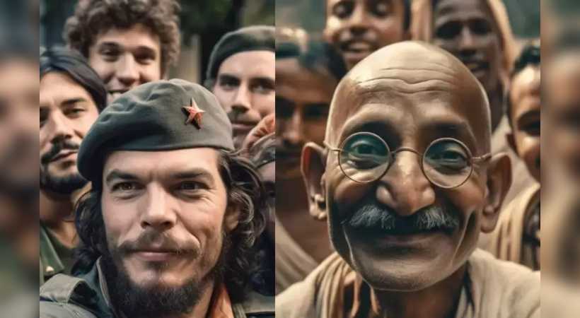 Selfies from AI Artist
