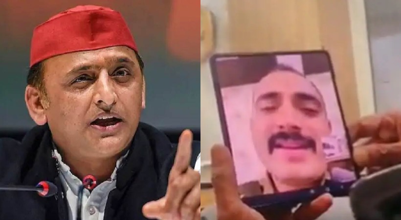 Akhilesh Yadav Targets UP Government Over Cop's ₹ 20 Lakh Bribe Video