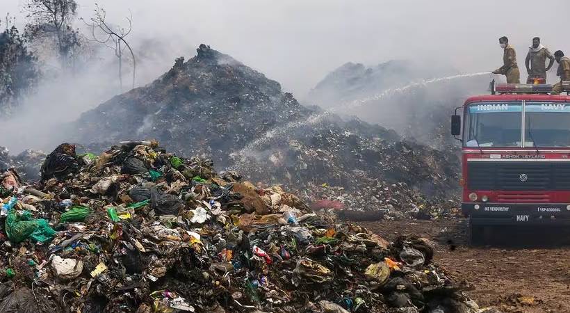 State Level Monitoring Committee with warning in Brahmapuram fire