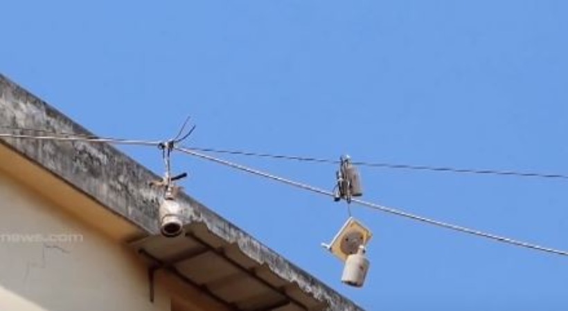 cctv cameras of kodungalloor school destroyed