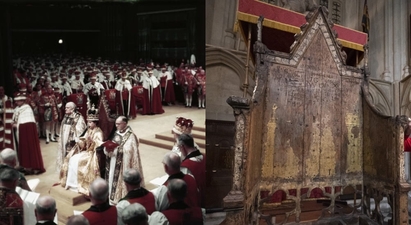 A 700-year-old chair is getting a facelift for King Charles III's coronation