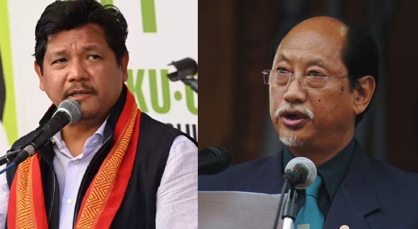 conrad sangma and neiphiu rio speaking
