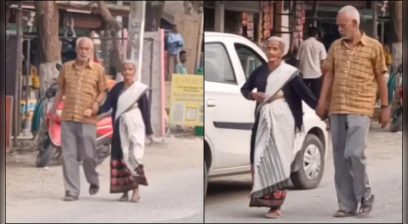 Elderly man’s adorable gesture for his wife