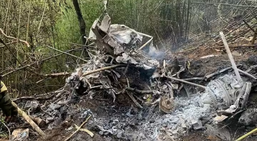 Army helicopter Cheetah crashes in Arunachal, both pilots dead