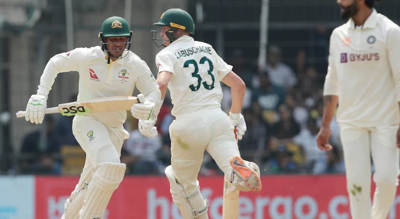 australia lead india test