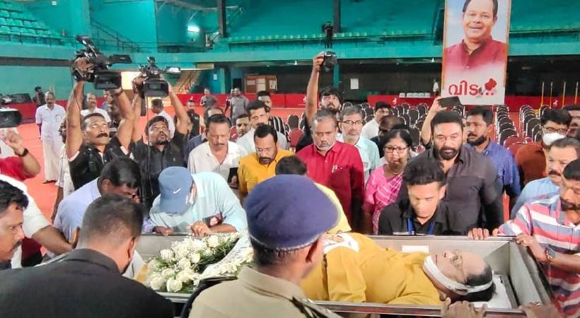 Innocent cremation at Irinjalakuda