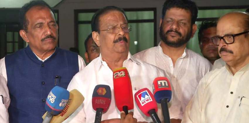 k sudhakaran against an shamseer