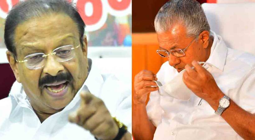 k sudhakaran against pinarayi