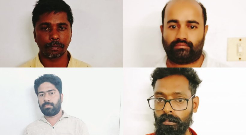 Four accused arrested in Palakkad kalmandapam robbery