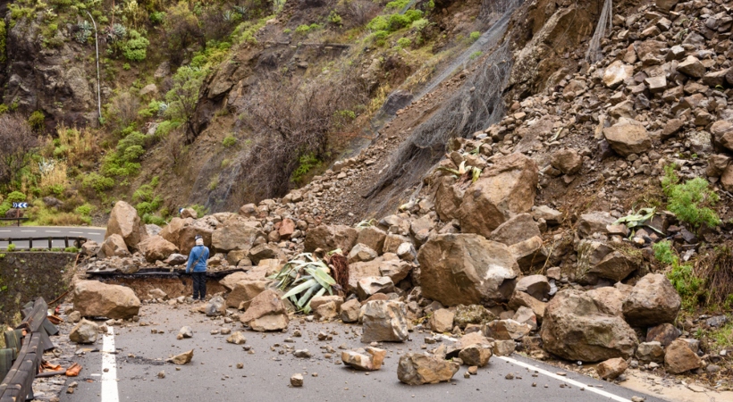 Four of the ten places with the highest risk of landslides in the country are in Kerala