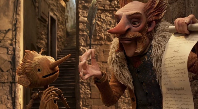 Guillermo del Toro’s Pinocchio best animation feature film oscar 2023