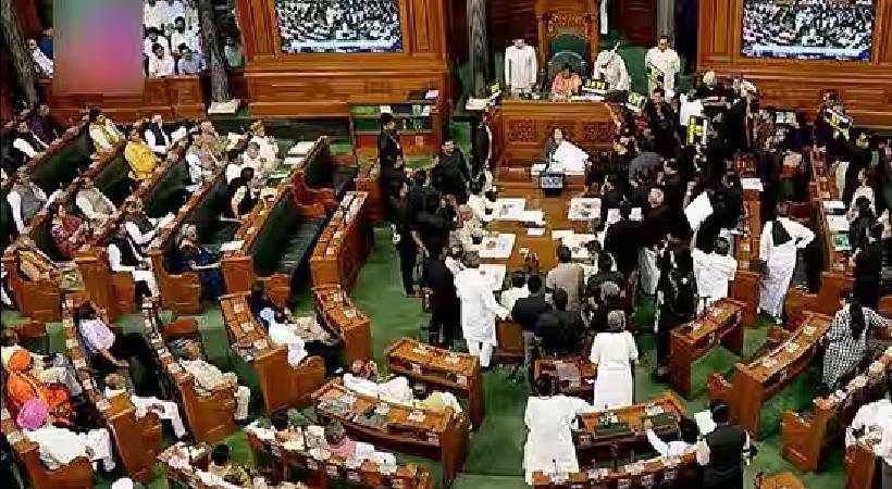 Opposition continues protest in parliament over Rahul and Adani issue