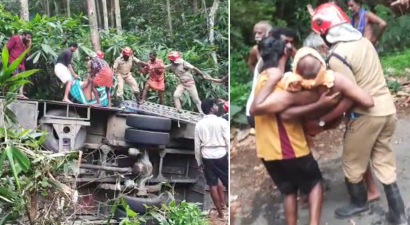 Driver's condition is critical Sabarimala bus accident