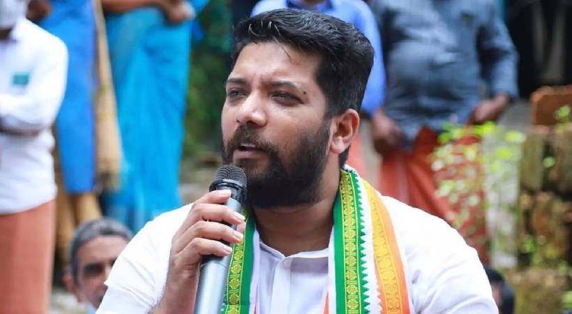 Youth Congress protest at Parliament Shafi Parampil in custody