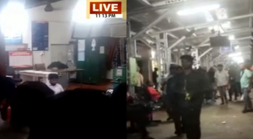 jan shatabdi train delayed passengers protest in parappanangadi