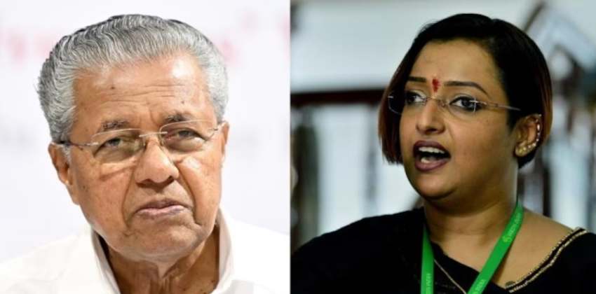 swapna suresh womens day wishes to pinarayi vijayan