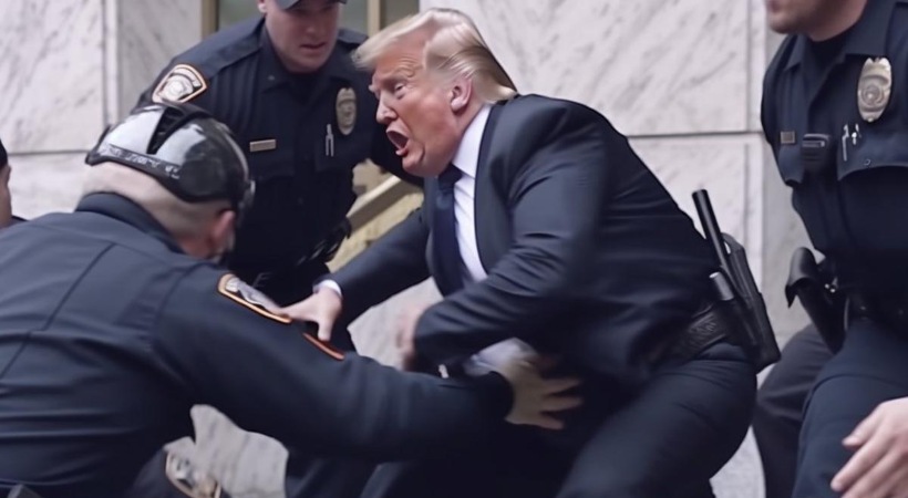 Donald Trump arrest photos are fake, generated with AI