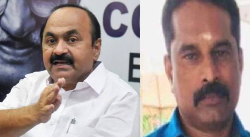 VD Satheesan says Manoharan died in Police Custody