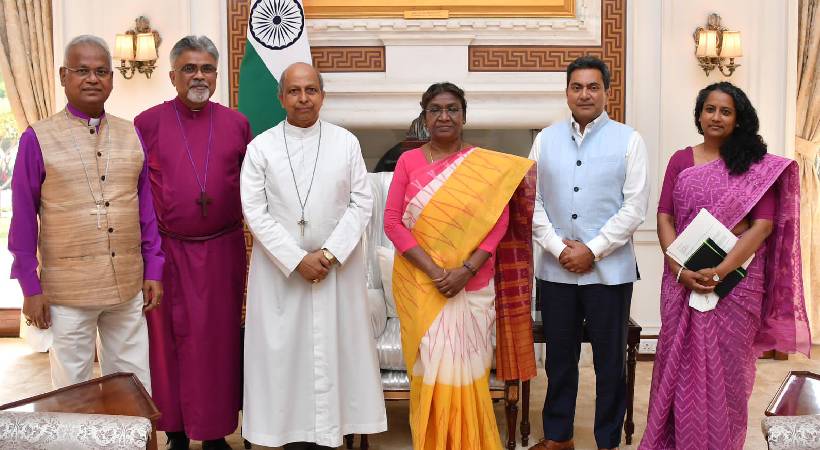The President expresses concern on reports of increased persecution of Christians in India
