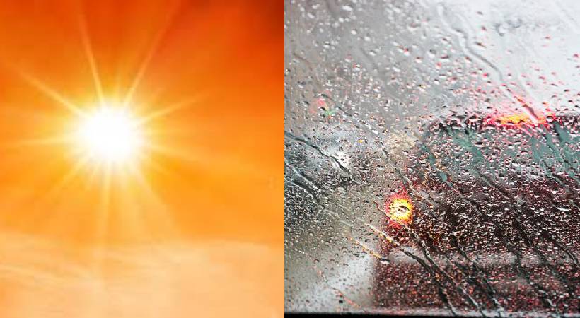 chances of rain in central and southern districts