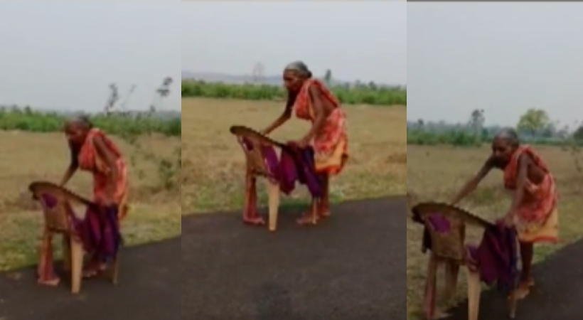 70-Year-Old Forced To Walk Barefoot To Collect Pension From Bank
