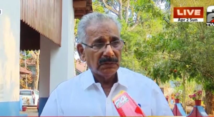 AK Saseendran to 24 News