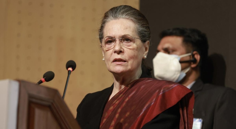 'Enforced silence dismantling pillars of democracy': Sonia Gandhi