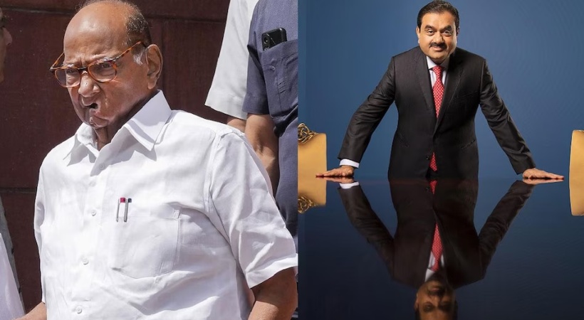 Gautam Adani meets Sharad Pawar
