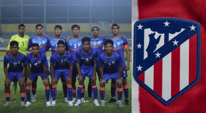 India U17 Football team and Atlético de Madrid